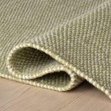 dash albert pebble da2431 green woven flatwoven polyester rug