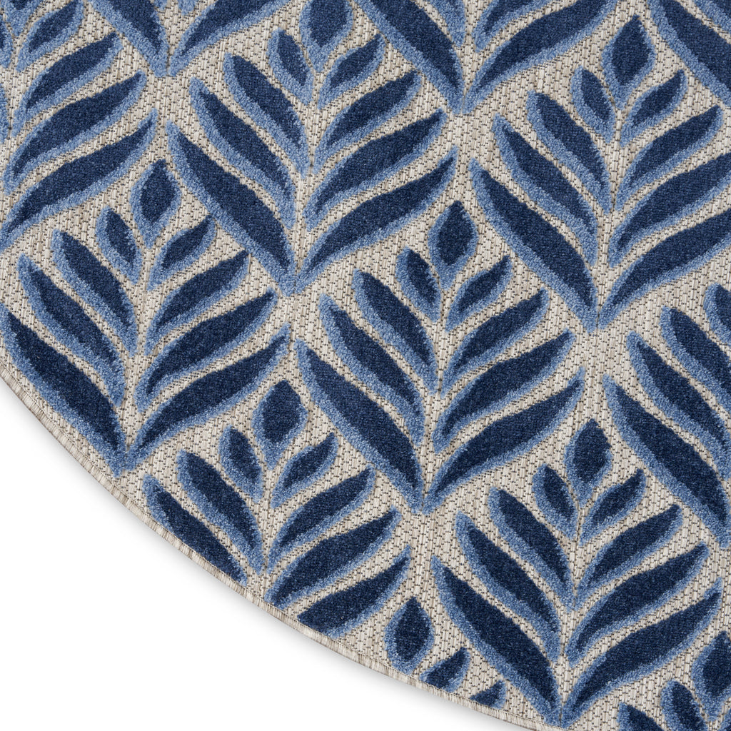 nourison aloha alh35 blue rug