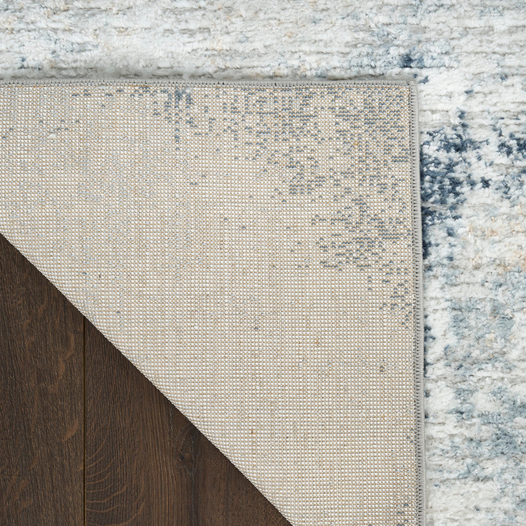 nourison dekor dek07 grey navy rug