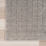 nourison alessia ale01 grey rug