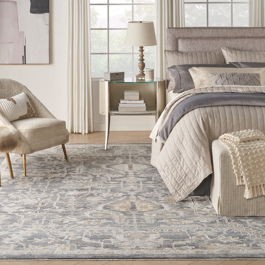 nourison lynx lnx02 navy multicolor rug