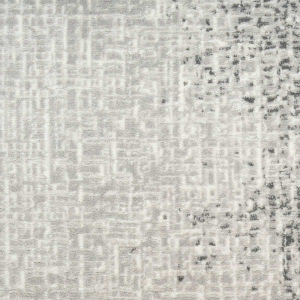 nourison grand street grn03 light grey rug