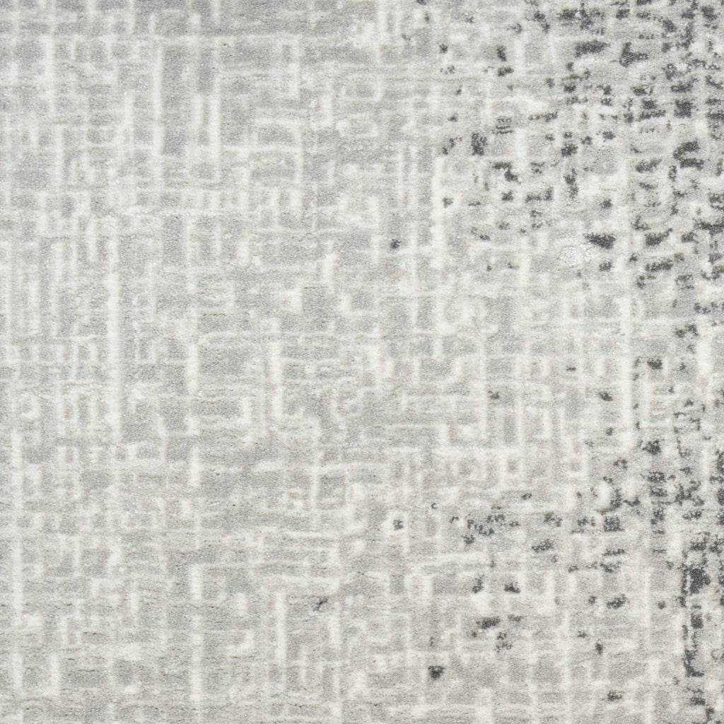 nourison grand street grn03 light grey rug