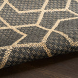 nourison horizon indoor outdoor hoz01 charcoal rug