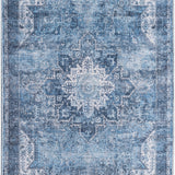 nourison nourison washables nwb15 blue rug