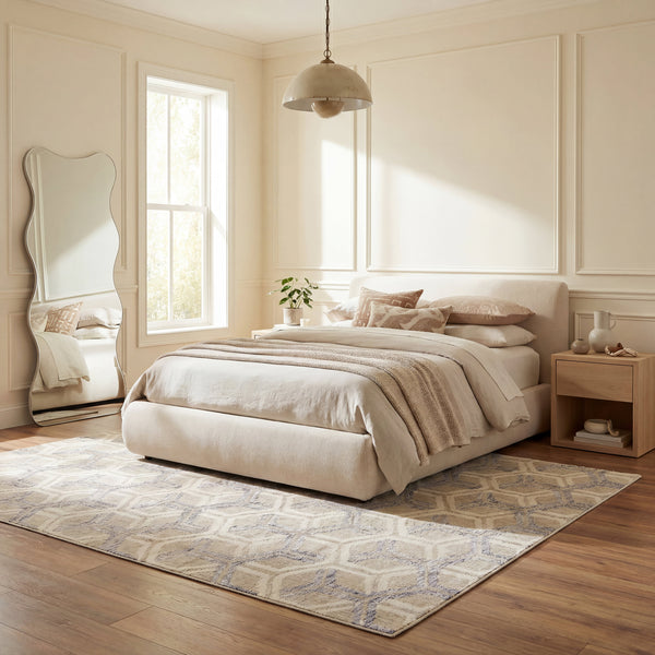 annie selke mw senava da2520 grey machine washable polyester rug