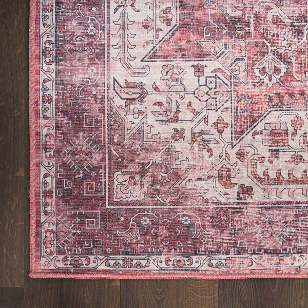 nourison nourison washables nwb15 red rug