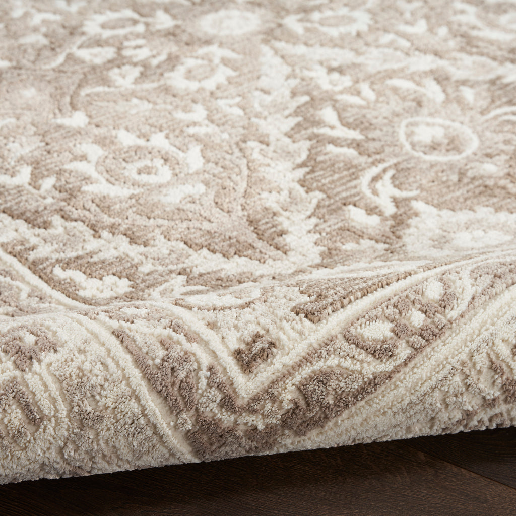 nourison eco cycle ecy04 ivory mocha rug