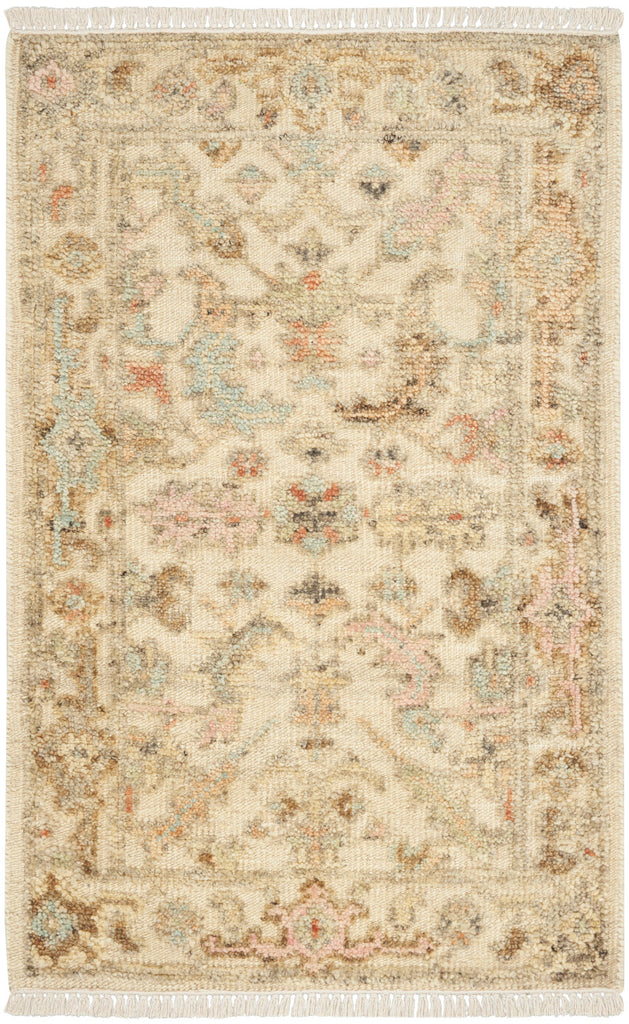 nourison heritage vine htv01 beige rug