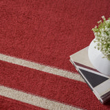 nourison nourison essentials nre02 brick ivory rug