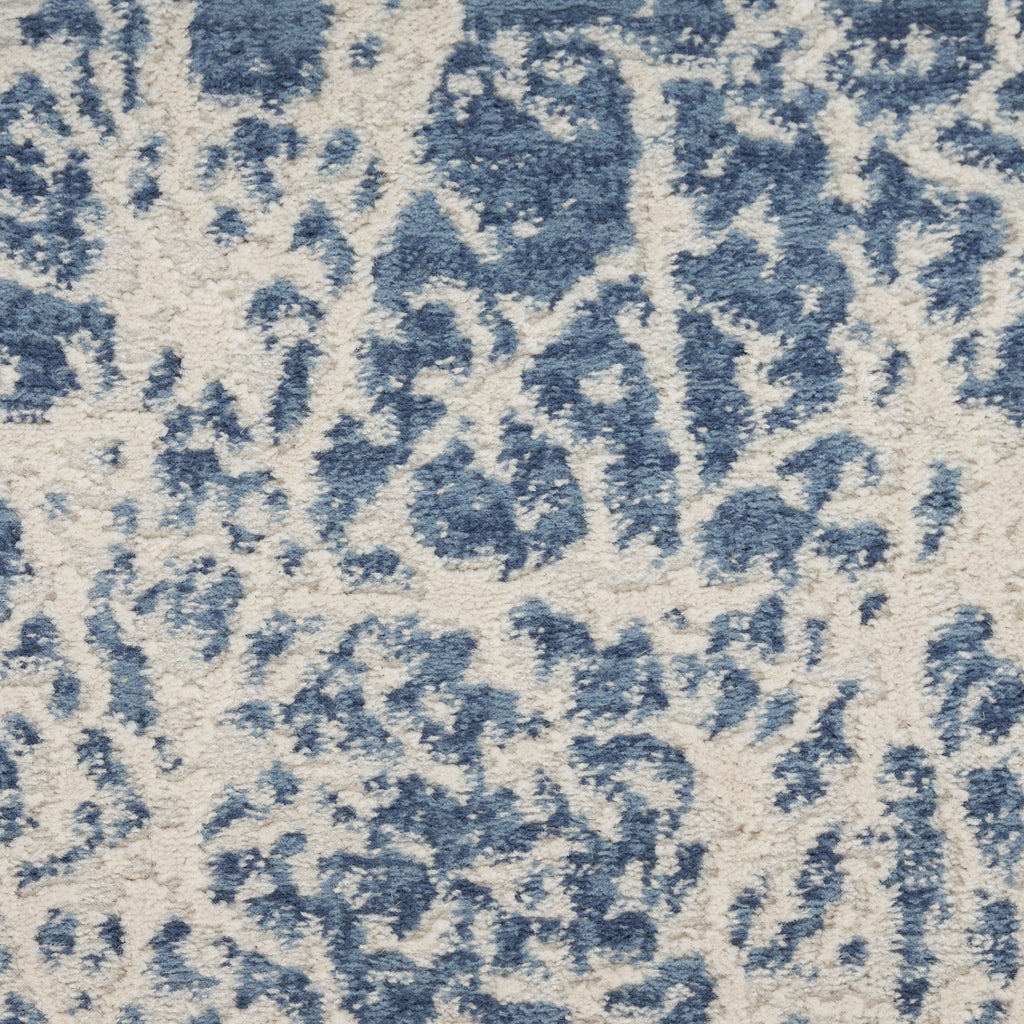 nourison exhale exl02 navy ivory rug