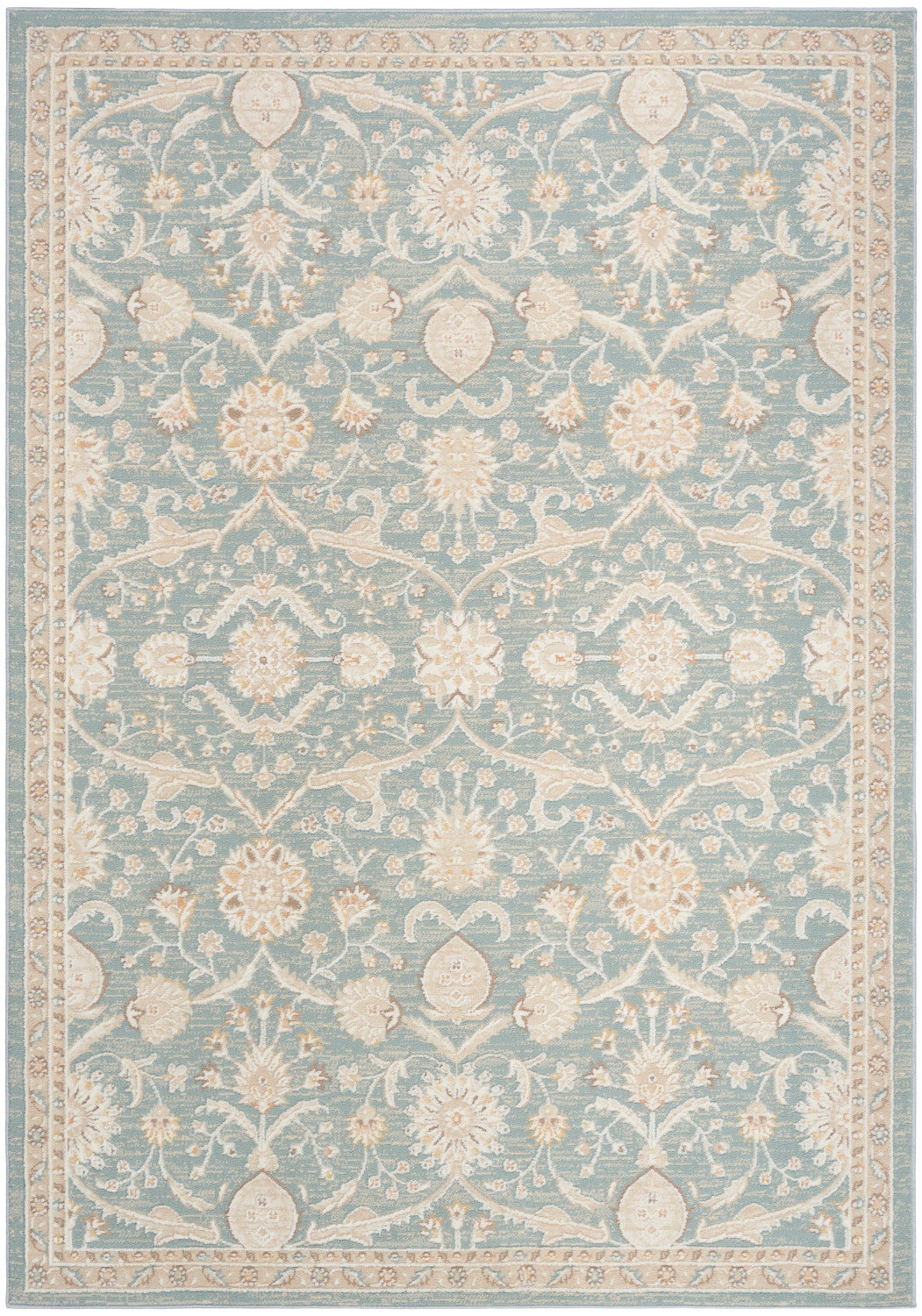 nourison isla isl01 blue rug