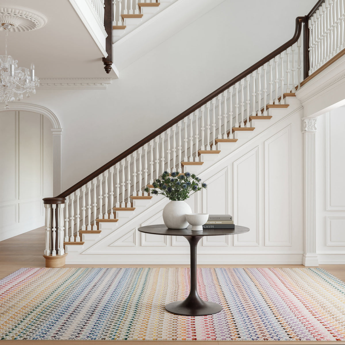 dash albert teahouse da2397 multi machine washable polyester rug