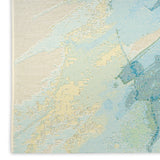 nourison color splash csp04 ivory blue rug