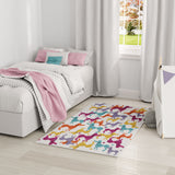 nourison imagination ima20 ivory multicolor rug