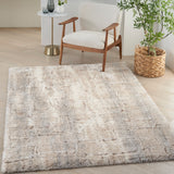 nourison dreamy shag drs09 ivory beige rug