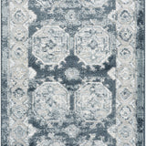 nourison dekor dek01 grey navy rug