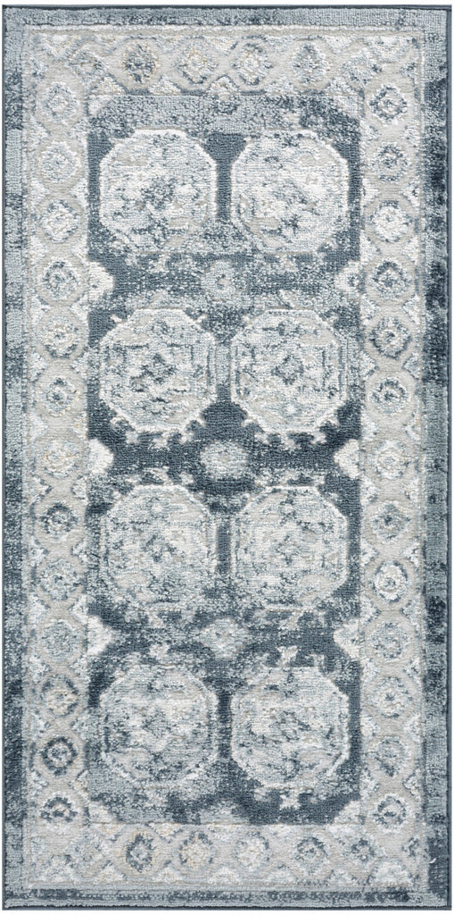 nourison dekor dek01 grey navy rug