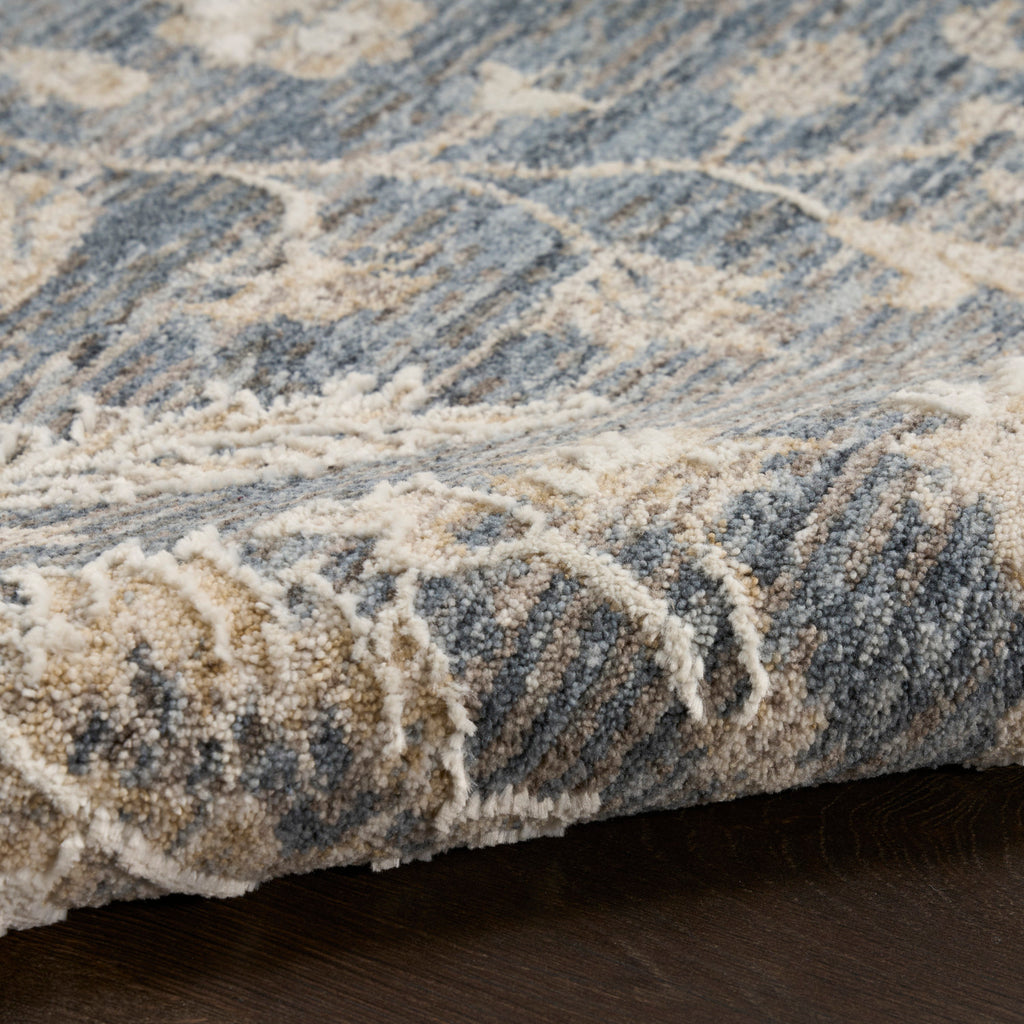 nourison retreat ret01 blue rug