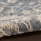 nourison retreat ret01 blue rug