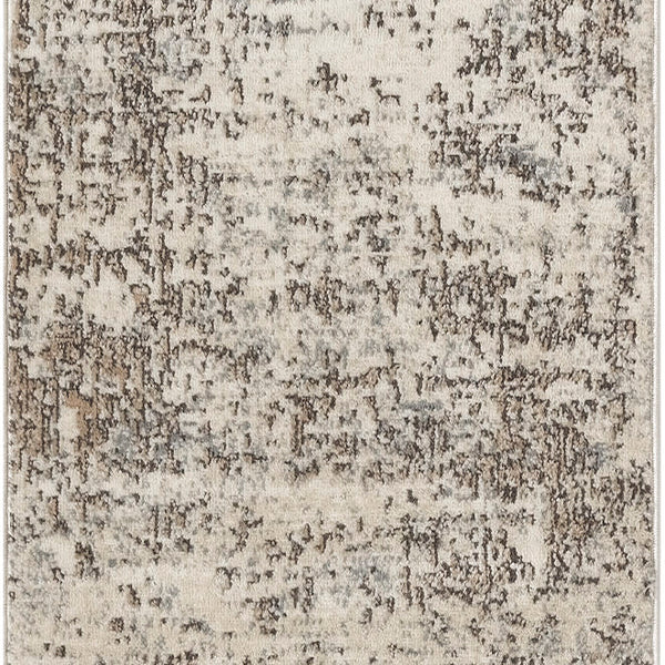 nourison quarry qua17 ivory beige rug