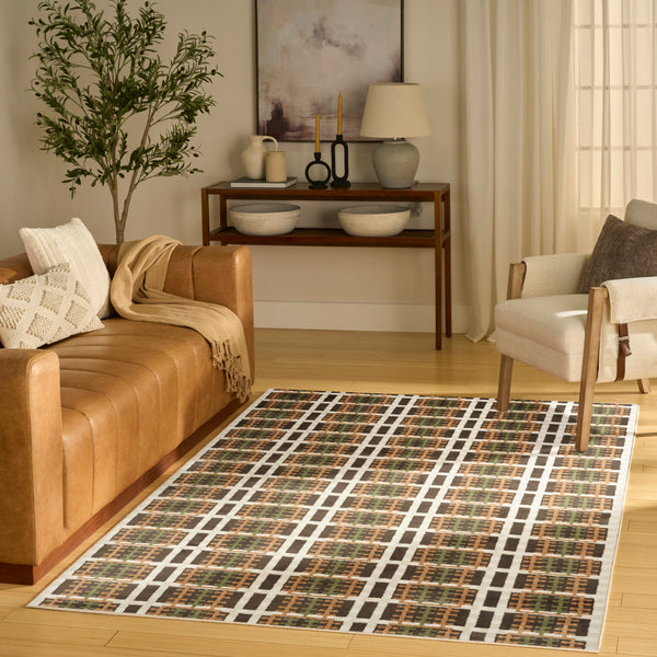nourison nordic nrc08 charcoal multicolor rug
