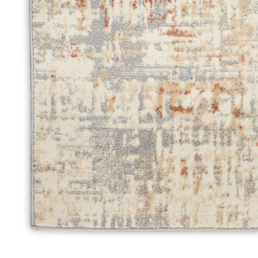 nourison ck005 enchanting ech06 ivory grey rug