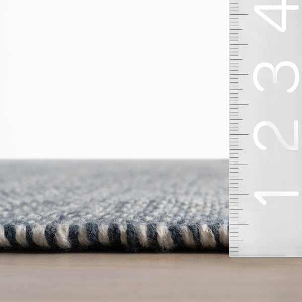dash albert pebble da2429 blue woven flatwoven polyester rug