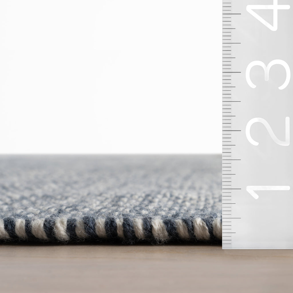 dash albert pebble da2429 blue woven flatwoven polyester rug