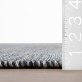 dash albert pebble da2429 blue woven flatwoven polyester rug