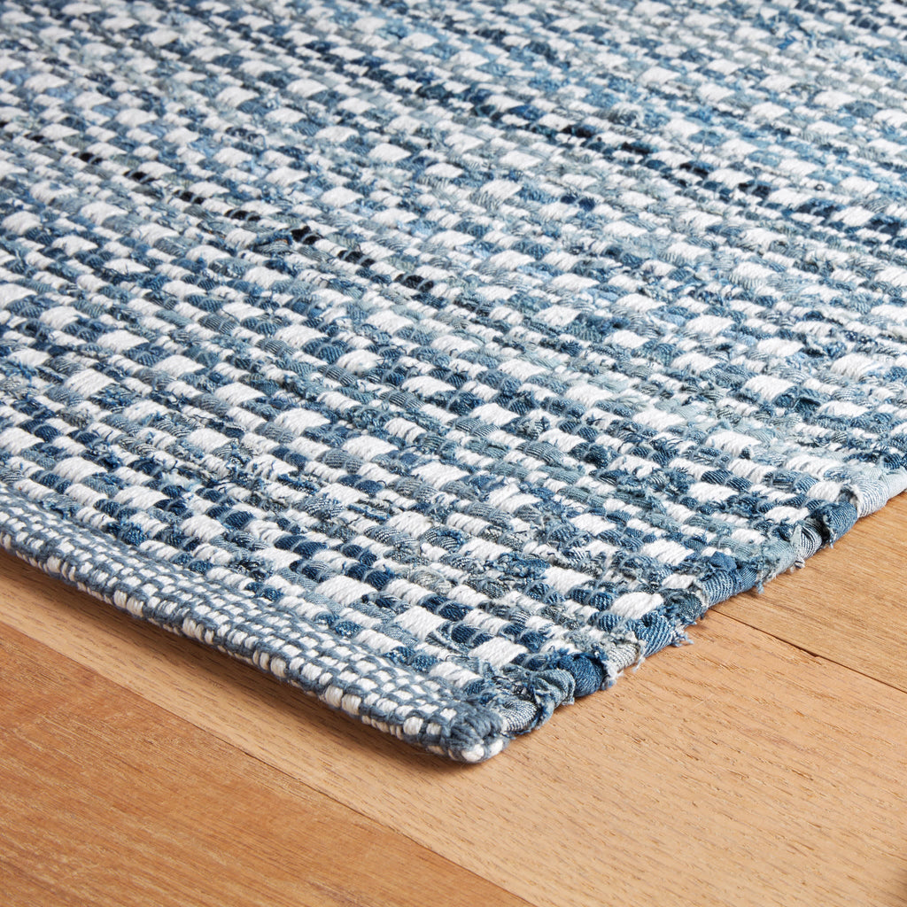 dash albert denim stone da2208 blue woven flatwoven cotton rug