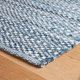 dash albert denim stone da2208 blue woven flatwoven cotton rug