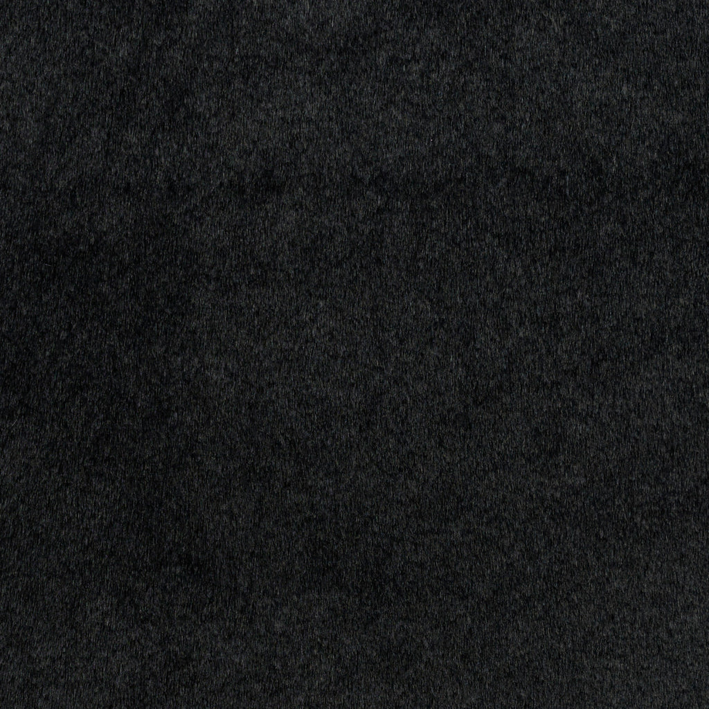 nourison soft plush rabbit fur sff01 black rug