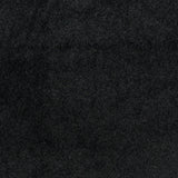 nourison soft plush rabbit fur sff01 black rug