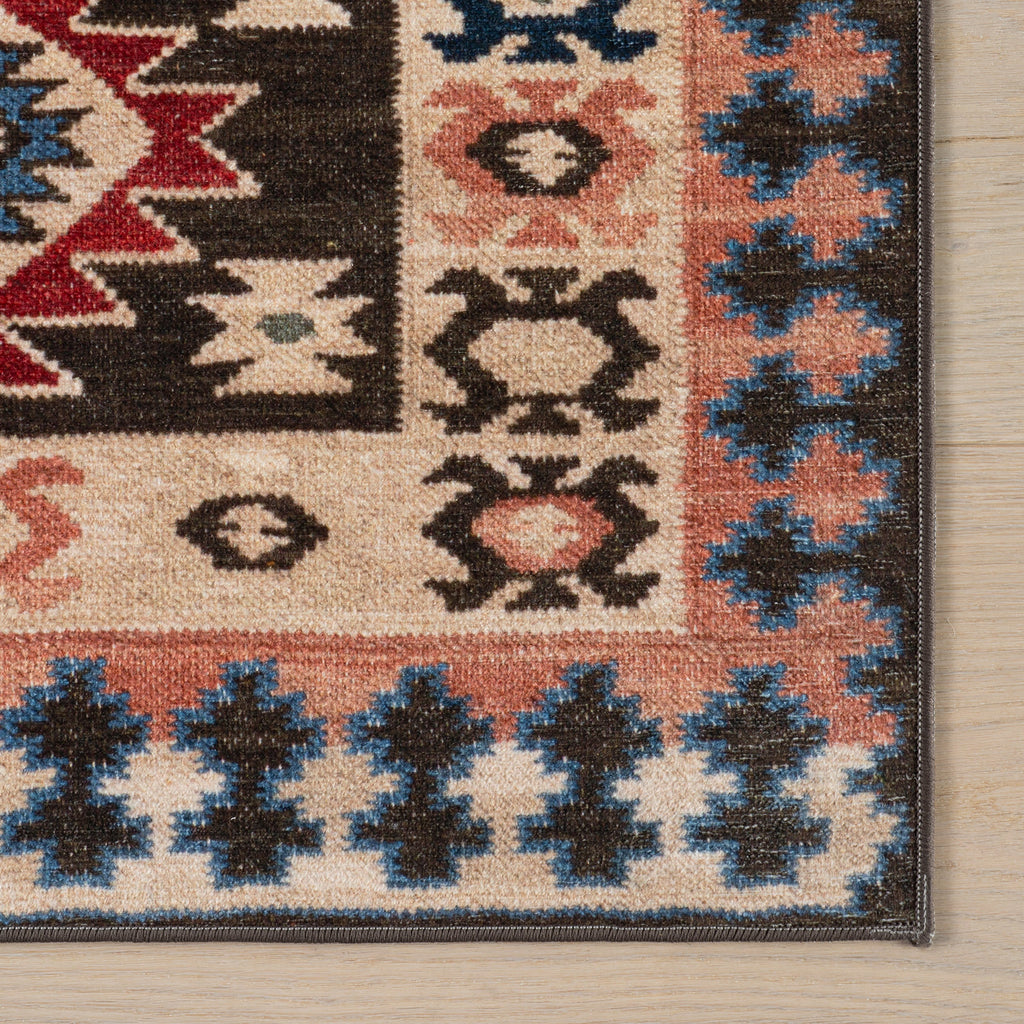 dash albert teahouse da2406 multi machine washable polyester rug