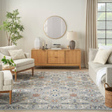 nourison allur alr03 grey rug
