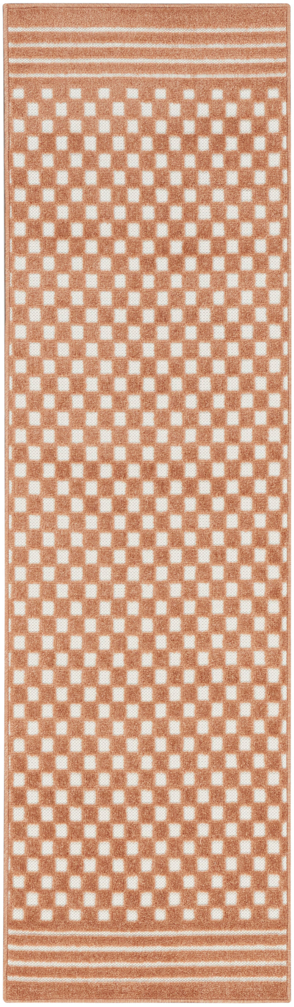 nourison care free caf02 copper rug