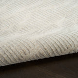 nourison ck079 notes not01 ivory silver rug