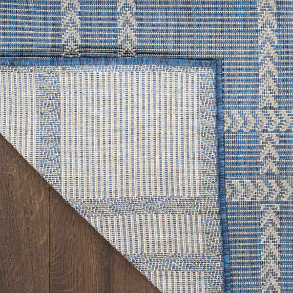 nourison horizon indoor outdoor hoz04 navy rug