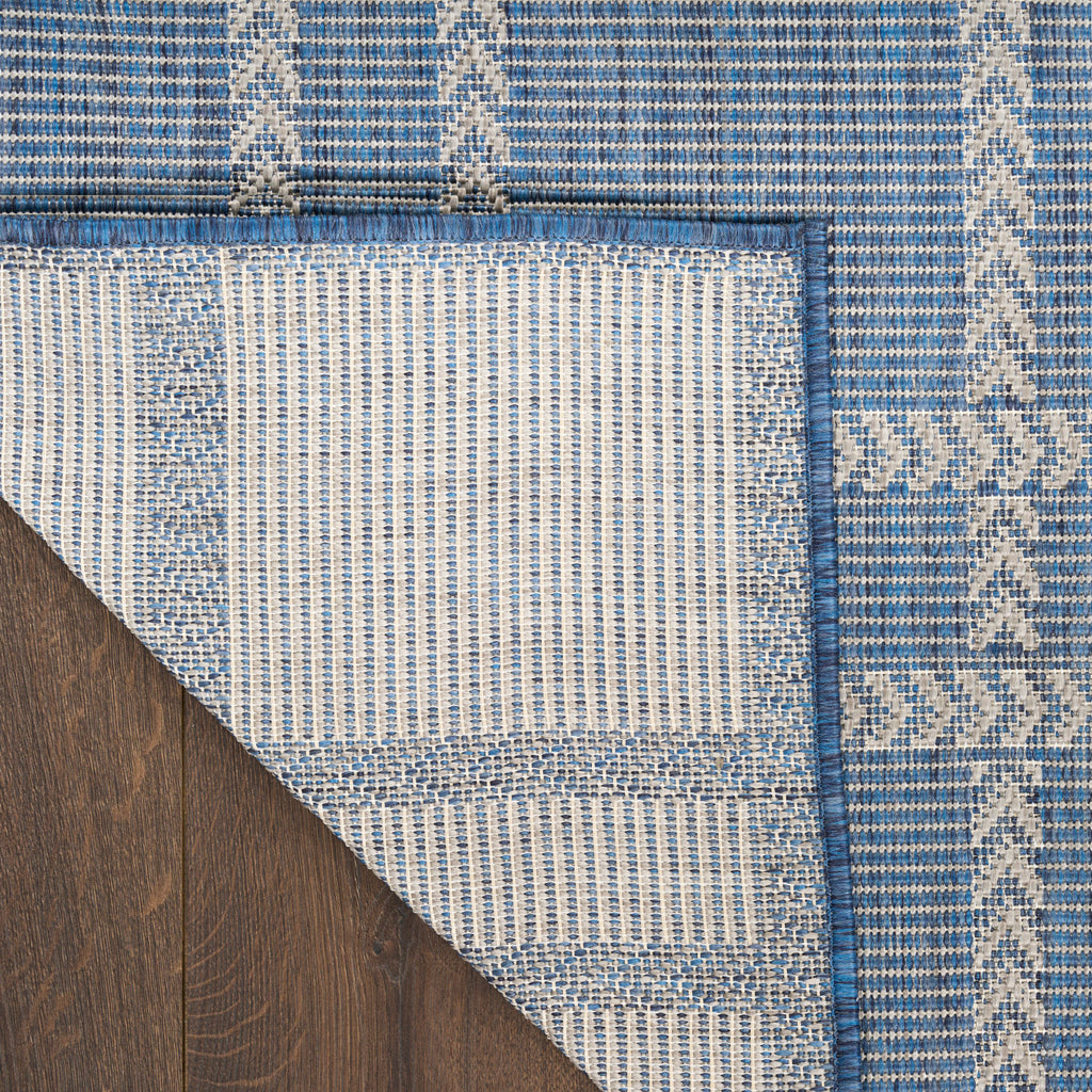 nourison horizon indoor outdoor hoz04 navy rug
