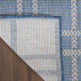 nourison horizon indoor outdoor hoz04 navy rug