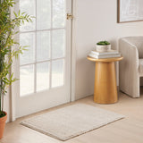 nourison pure knots knt01 beige rug