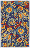 nourison aloha alh17 navy multicolor rug