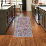 nourison grand washables grw01 blue multicolor rug