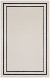 nourison nourison essentials nre02 ivory black rug