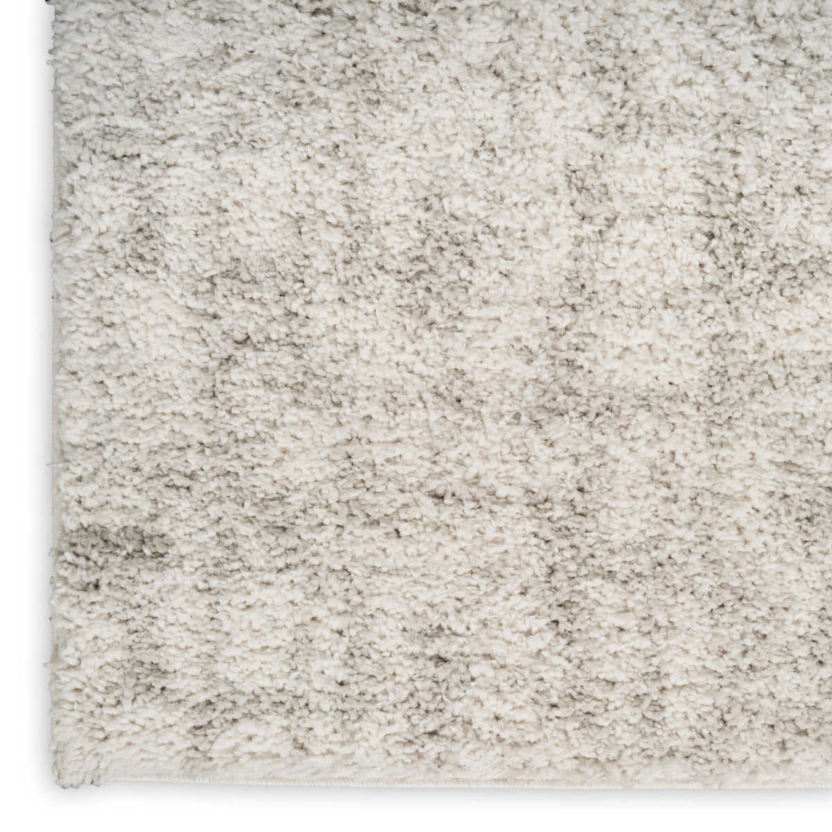 nourison modern shag mmd06 ivory grey rug