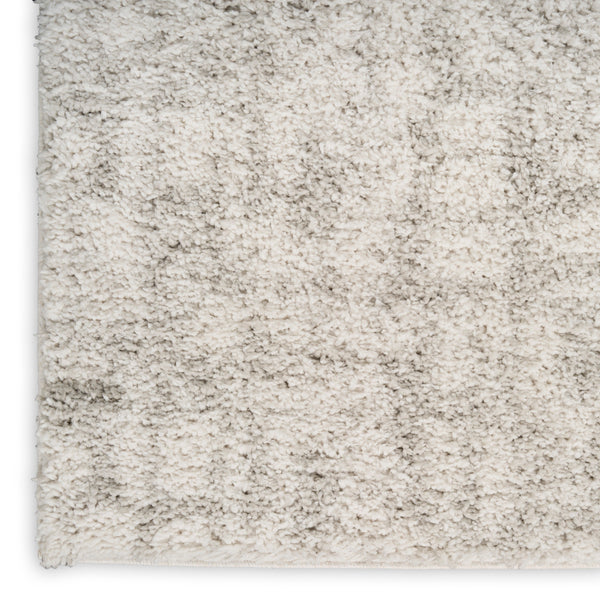 nourison modern shag mmd06 ivory grey rug