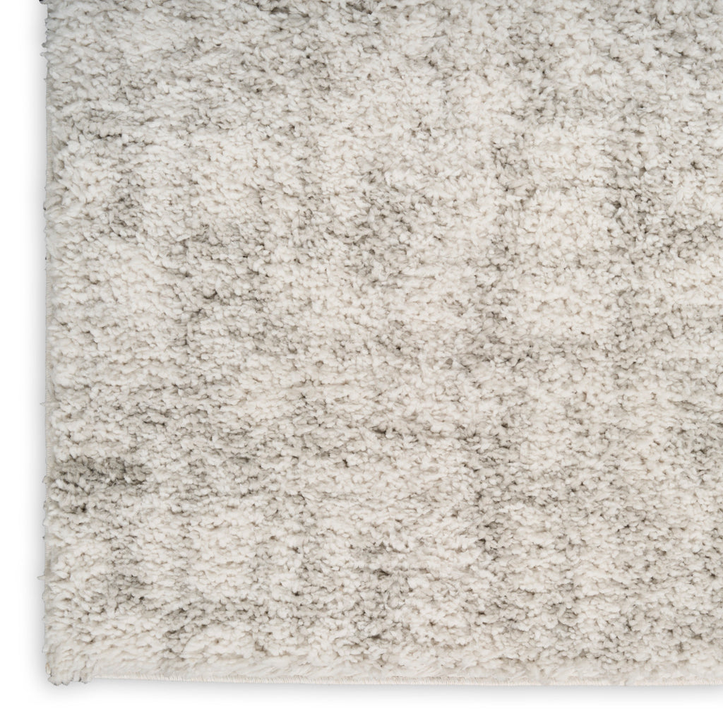 nourison modern shag mmd06 ivory grey rug