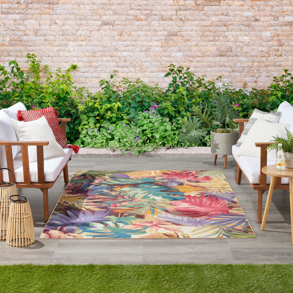 nourison color splash csp07 multicolor rug