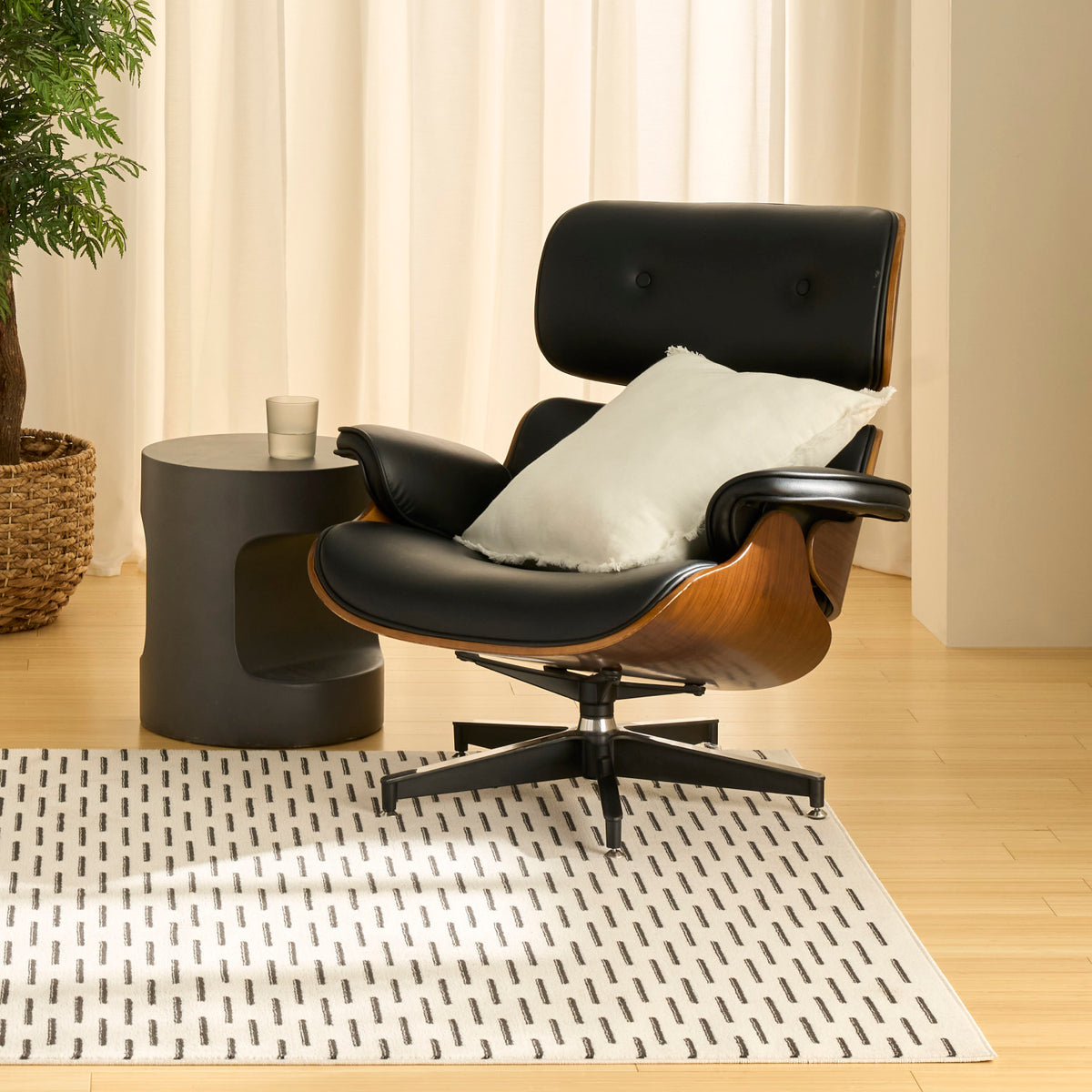 nourison nordic nrc12 ivory black rug